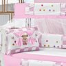 Kit Berço Americano Menina Princesinha Rosa 08 Peças - 2