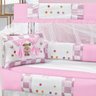 Kit Berço Americano Menina Princesinha Rosa 08 Peças - 1