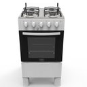 Ver imagem 1 de Fogão 4 Bocas a Gás Acendimento Automático Realce Bivolt Cr201 Branco