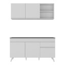 Ver imagem 7 de Armário de Cozinha Compacta Veneza Multimóveis MP2142.891 Branco