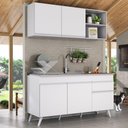 Ver imagem 1 de Armário de Cozinha Compacta Veneza Multimóveis MP2142.891 Branco