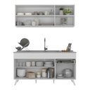 Ver imagem 6 de Armário de Cozinha Compacta Veneza Multimóveis MP2142.891 Branco