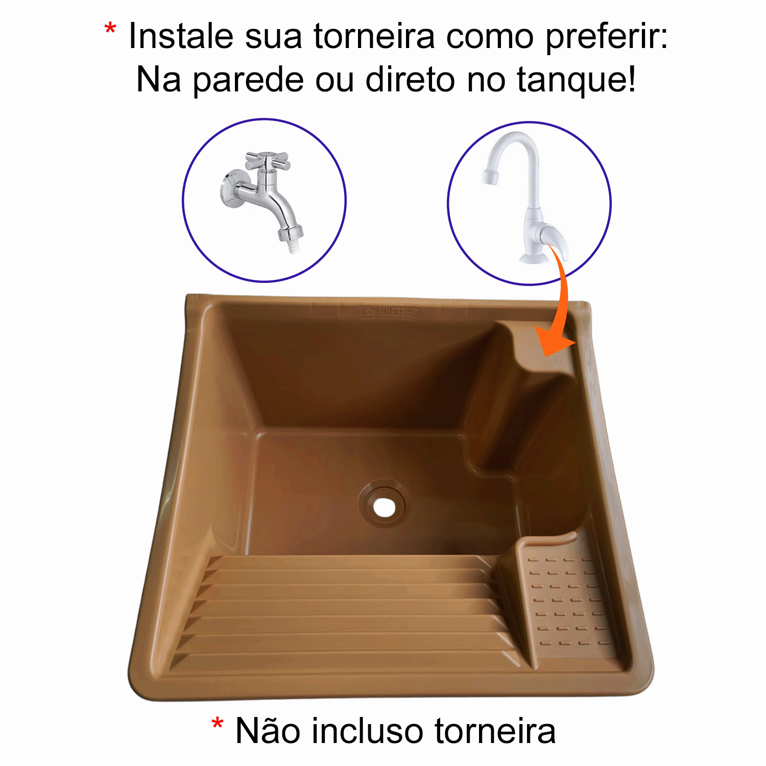 Tanque Plástico 26l de Parede para Torneira de Bancada - 7