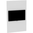 Ver imagem 3 de Mesa de Reunião Retangular Mesa de Reunião para Escritório com Painel Moderno sem Gavetas MDF-MDP