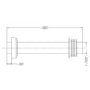 Ver imagem 2 de Tubo de Ligação Bacia 30cm Cobre Escovado - Docol
