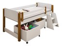 Ver imagem 2 de Cama Naty com Escada e Nichos + Colchão