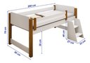 Ver imagem 4 de Cama Naty com Escada e Nichos + Colchão
