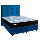 Ver imagem 1 de Kit Cama Box + Cabeceira + Colchão Casal Molas Ensacadas - Life Gold - Paropas