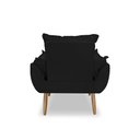 Ver imagem 5 de Kit Decorativo Poltrona Opala + Puff Opala Suede - Estofados Carolina