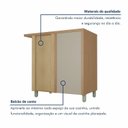 Ver imagem 6 de Balcão de Canto 1 Porta Condessa Cinza/Carvalho Greige