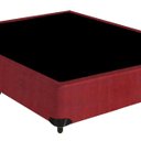 Ver imagem 3 de Cama Box Viúva Suede Vinho - 30x128x188