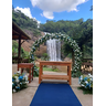Kit 2 Arco + 4 Espaguete Flutuador Boia para Decorar Jardins Eventos - 1