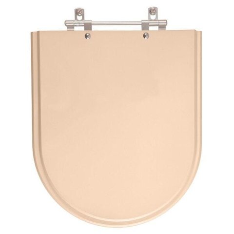 Assento Sanitário Carrara Rosa Floral para vaso Deca