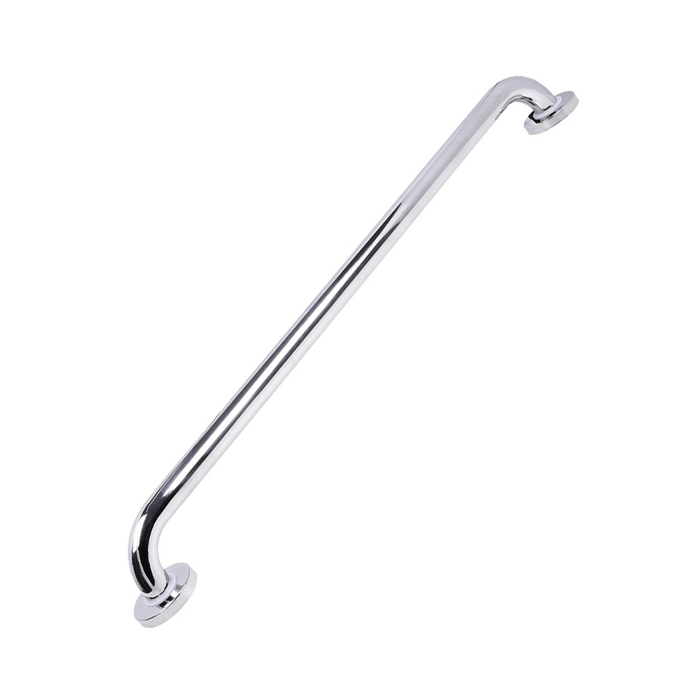 Alça de Apoio Inox Barra 80cm Segurança Acessibilidade Idoso Cadeirante Deficiente Banheiro Box Corr - 5