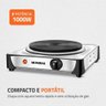 Fogão Cooktop Elétrica Mondial Fast Cook Fe-04 Inox - 220v 220v - 4
