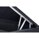 Ver imagem 2 de Cama Box Baú Viúva Sintético Cinza - 39x128x188