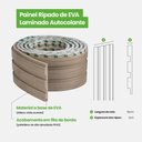 Ver imagem 3 de Painel Ripado Laminado de Eva Meu Rodapé Madeto Carvalho