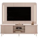 Ver imagem 6 de Rack para Sala Ripado com Painel para TV 75 pol Atlantis D05 Off White - Lyam Decor