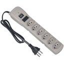 Ver imagem 1 de Filtro De Linha 6 Tomadas Bivolt - Force Line