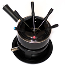 Ver imagem 5 de Kit Fondue Preto Jogo com 12 Peças Conjunto Esmaltado