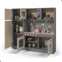 Ver imagem 4 de Cozinha Infantil com Refrigerador México Cinza