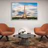 Quadro Torre Eiffel Paris Paisagem Urbana 150x100cm - 1