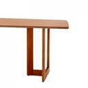 Ver imagem 7 de Mesa para Sala de Jantar Patros 180cm Madeira Tampo Barril Laminado Moderna Mobília