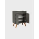 Ver imagem 5 de Aparador Buffet 60cm Retro MDF Verde Madri - On Móveis