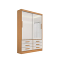 Ver imagem 1 de Guarda Roupas 2 Portas Meridian Plus com Espelho D'doro