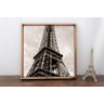 Kit de Quadros Decorativos Torre Eiffel em Paris na França Kit com 3 Quadros de 65x65cm - 2