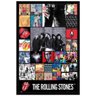 Poster com Moldura Quadro Decorativo Discografia Banda The Rolling Stones 60x90cm - 1