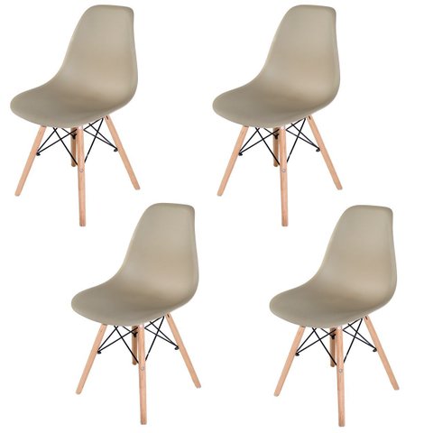 Cadeira Charles Eames Eiffel 130PP Coracor:Nudee