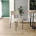 Ver mais imagens de Kit 06 Cadeiras Sala de Jantar L02 Champagne