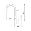 Ver imagem 2 de Purificador Monocomando Acqua Class Lorenzetti Cromado