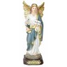 Santo Imagem Anjo Gabriel Resina Homem Forte de Deus 16cm - 1
