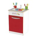 Ver imagem 1 de Pia Infantil Madeira MDF com Acessórios pra Cozinha Completa