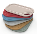 Ver imagem 4 de Tábua Plástica Grande De Corte Industrial 50x30cm Anodilar:Amarelo