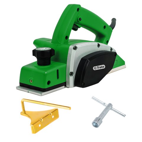 Plaina Elétrica 82mm Industrial Manual 750w 220v Profissional Tpla750 Trato