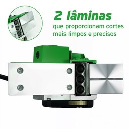 Plaina Elétrica 82mm Industrial Manual 750w 220v Profissional Tpla750 Trato - 3