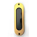 Ver imagem 3 de Porta de Correr Frisada Natural Kit de Madeira com Fechadura 210x82 Cm-01