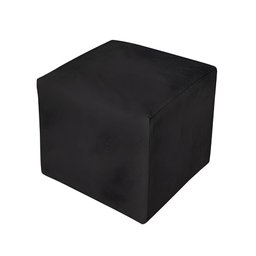Poltrona Decorativa Amamentação Balanço e Puff Corino Aquila Preto - 6