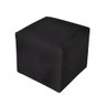 Poltrona Decorativa Amamentação Balanço e Puff Corino Aquila Preto - 6