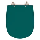 Ver imagem 1 de Assento Sanitário Poliester Paris Verde Amazonia para vaso Ideal Standard