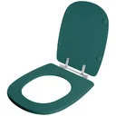 Ver imagem 2 de Assento Sanitário Poliester Paris Verde Amazonia para vaso Ideal Standard