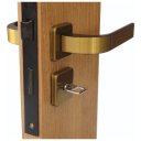 Ver imagem 2 de Fechadura Banheiro Roseta 40mm Mgm Módena Bronze