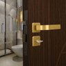 Fechadura Banheiro Roseta 40mm Mgm Módena Bronze - 3