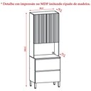 Ver imagem 7 de Paneleiro 3 Pt 2 Gv 80cm 3018art Freijo Artico Riscatto