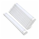Ver imagem 2 de Kit 10 Luminárias LED Slim 60cm 18W Sobrepor Branco Quente