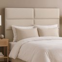 Ver imagem 2 de Cabeceira Cama Box King 195 Cm Siena Corano Off White - Nexta Casa