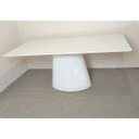 Ver imagem 3 de Mesa de Jantar Cone Retangular 200x100 cm Base Oval Laca Branca Tampo Laca Branca Personal Decor Des